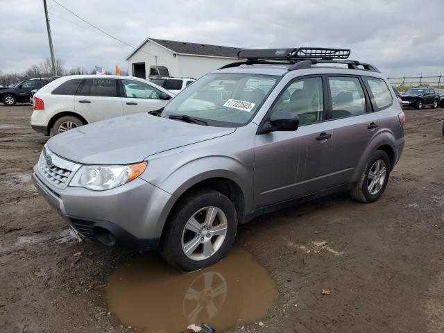 JF2SHABC1BH754349 - 2011 SUBARU FORESTER 2.5X SILVER photo 1