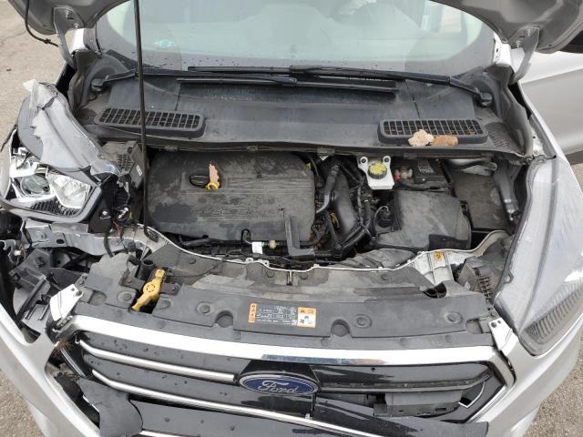 1FMCU0GD9JUD27724 - 2018 FORD ESCAPE SE SILVER photo 11