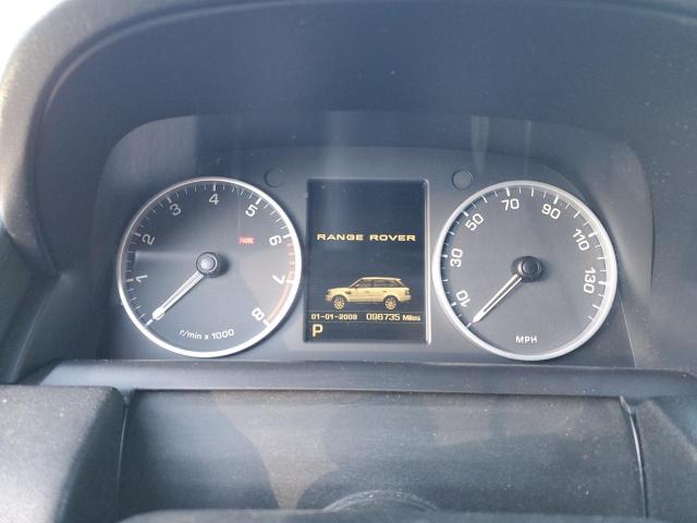 SALSF2D43DA759685 - 2013 LAND ROVER RANGE ROVE HSE BLACK photo 9