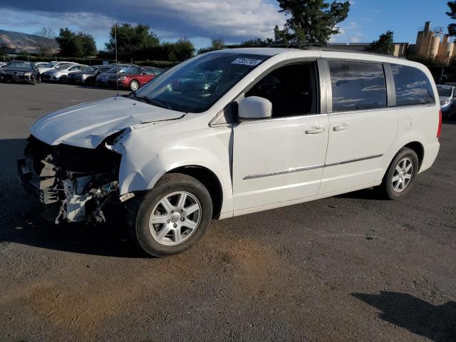 2C4RC1BG7CR127899 - 2012 CHRYSLER TOWN & COU TOURING WHITE photo 1