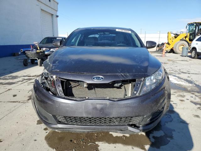 KNAGM4A79B5144736 - 2011 KIA OPTIMA LX GRAY photo 5