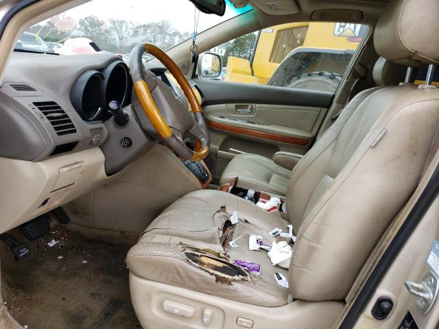 JTJGA31U340044740 - 2004 LEXUS RX 330 GOLD photo 7