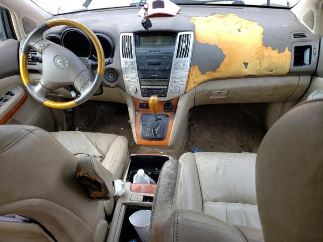 JTJGA31U340044740 - 2004 LEXUS RX 330 GOLD photo 8