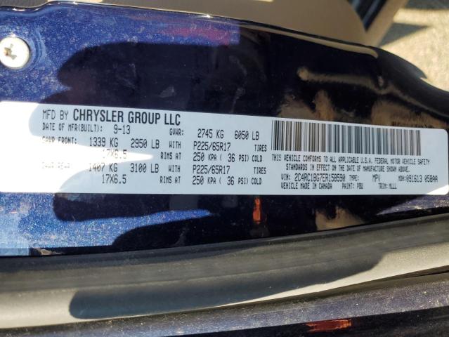 2C4RC1BG7ER158590 - 2014 CHRYSLER TOWN & COU TOURING 蓝色 照片 13