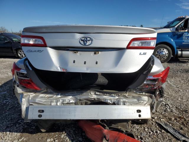 4T1BF1FK6CU018341 - 2012 TOYOTA CAMRY BASE SILVER photo 6