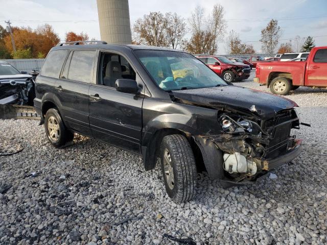 2HKYF18443H578866 - 2003 HONDA PILOT EX BLACK photo 4