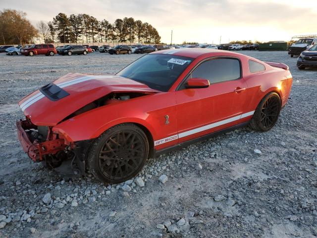 1ZVBP8JSXB5132771 - 2011 FORD MUSTANG SHELBY GT500 RED photo 1