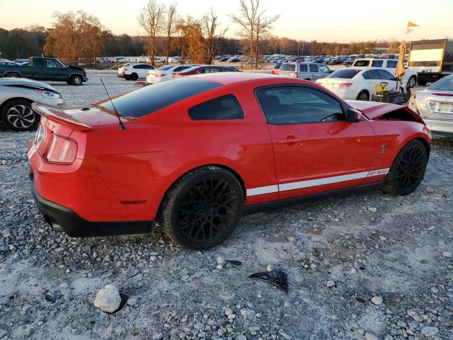 1ZVBP8JSXB5132771 - 2011 FORD MUSTANG SHELBY GT500 RED photo 3