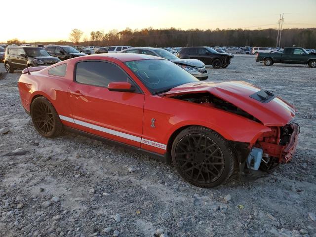 1ZVBP8JSXB5132771 - 2011 FORD MUSTANG SHELBY GT500 RED photo 4