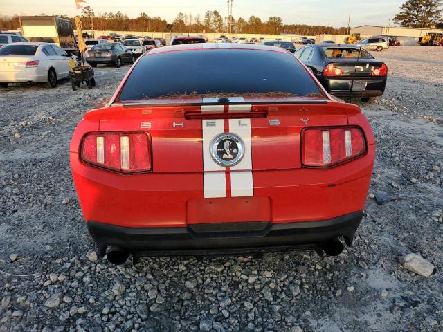 1ZVBP8JSXB5132771 - 2011 FORD MUSTANG SHELBY GT500 RED photo 6