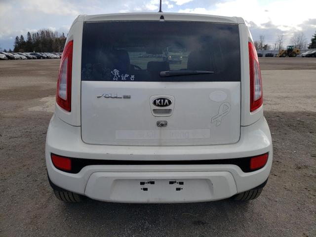 KNDJT2A64D7486691 - 2013 KIA SOUL + WHITE photo 6