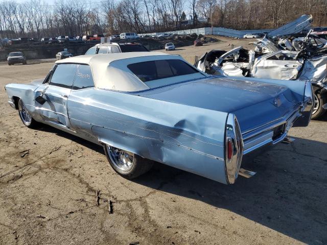 F8109555 - 1968 CADILLAC DEVILLE BLUE photo 2