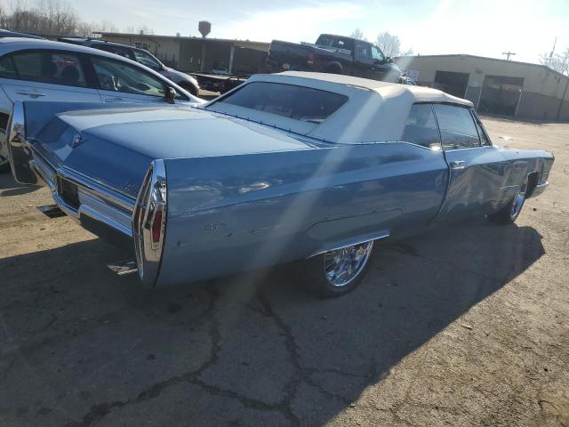 F8109555 - 1968 CADILLAC DEVILLE BLUE photo 3