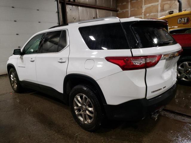 1GNEVGKW9JJ226364 - 2018 CHEVROLET TRAVERSE LT WHITE photo 2