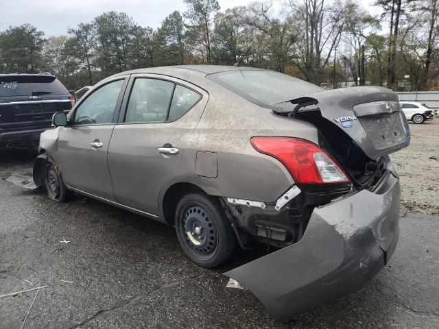 3N1CN7AP4CL812446 - 2012 NISSAN VERSA S GRAY photo 2