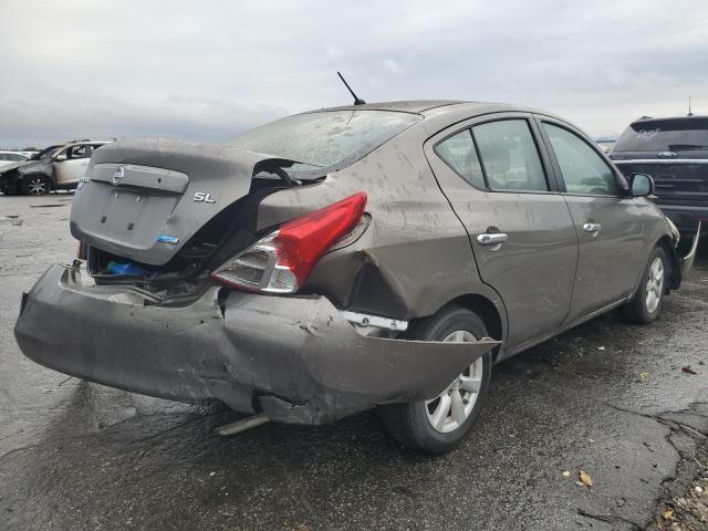 3N1CN7AP4CL812446 - 2012 NISSAN VERSA S GRAY photo 3