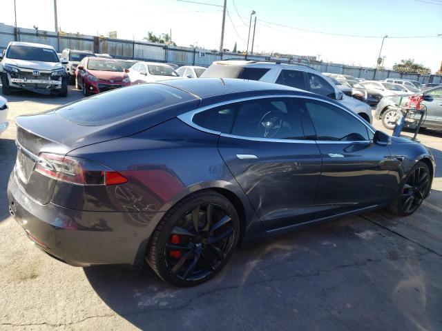 5YJSA1E14HF180531 - 2017 TESLA MODEL S Մոխրագույն լուսանկար 3