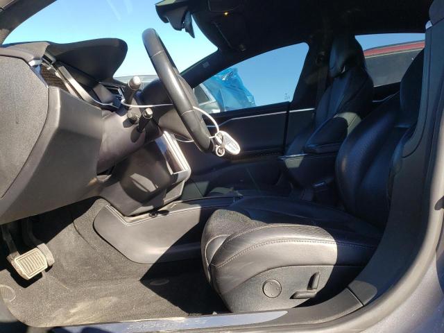 5YJSA1E14HF180531 - 2017 TESLA MODEL S Մոխրագույն լուսանկար 7