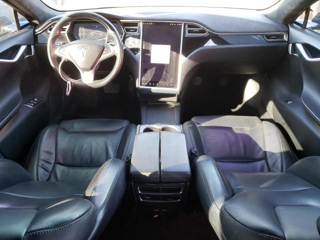 5YJSA1E14HF180531 - 2017 TESLA MODEL S Մոխրագույն լուսանկար 8