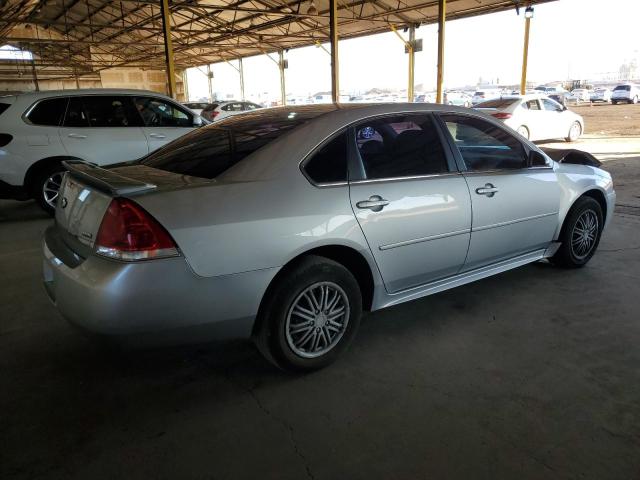 2G1WA5EK5A1163966 - 2010 CHEVROLET IMPALA LS SILVER photo 3