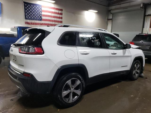 1C4PJMDX2KD105029 - 2019 JEEP CHEROKEE LIMITED WHITE photo 3