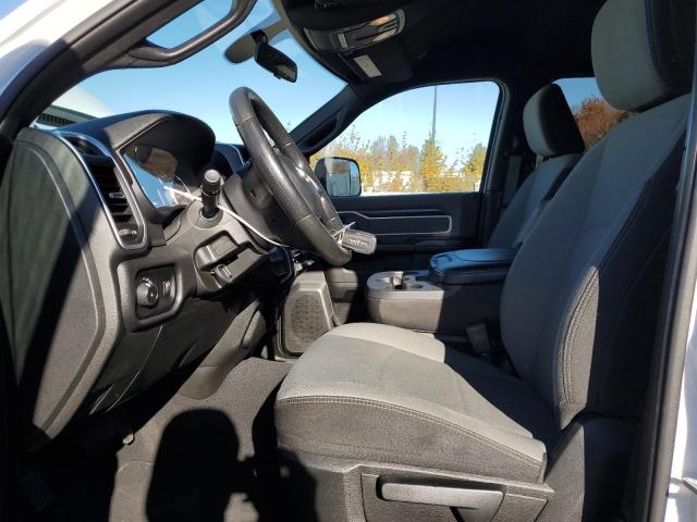 3C6UR5DL9NG178590 - 2022 RAM 2500 BIG HORN/LONE STAR WHITE photo 7