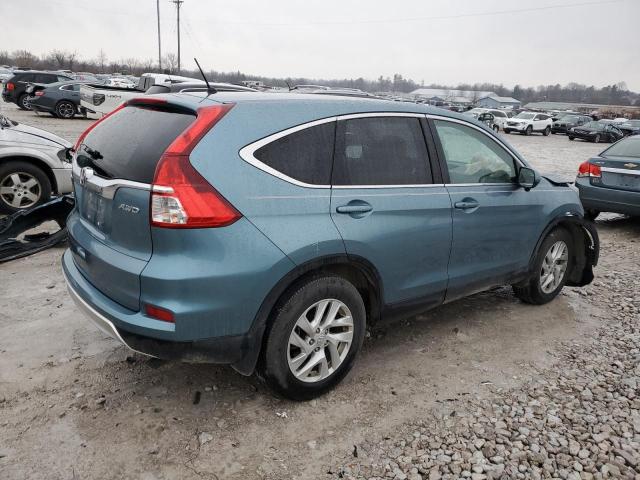 5J6RM4H53FL118211 - 2015 HONDA CR-V EX BLUE photo 3