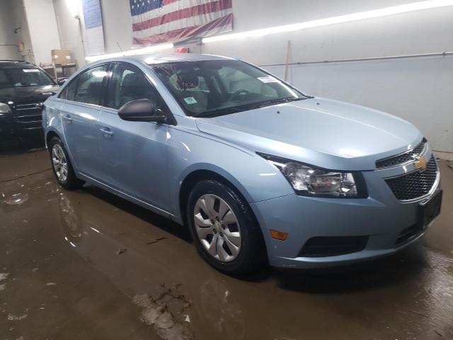 1G1PC5SHXC7155861 - 2012 CHEVROLET CRUZE LS BLUE photo 4