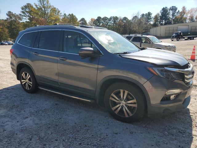 5FNYF5H53HB002756 - 2017 HONDA PILOT EXL GRAY photo 4