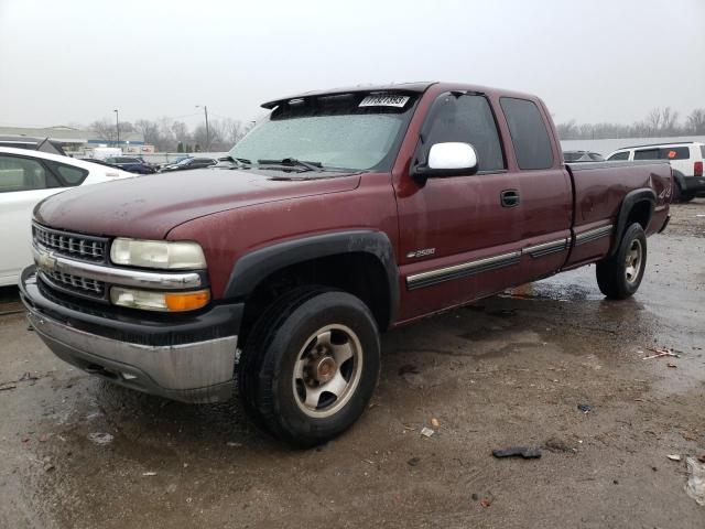 1GCGK29U9YE348792 - 2000 CHEVROLET SILVERADO K2500 BURGUNDY photo 1