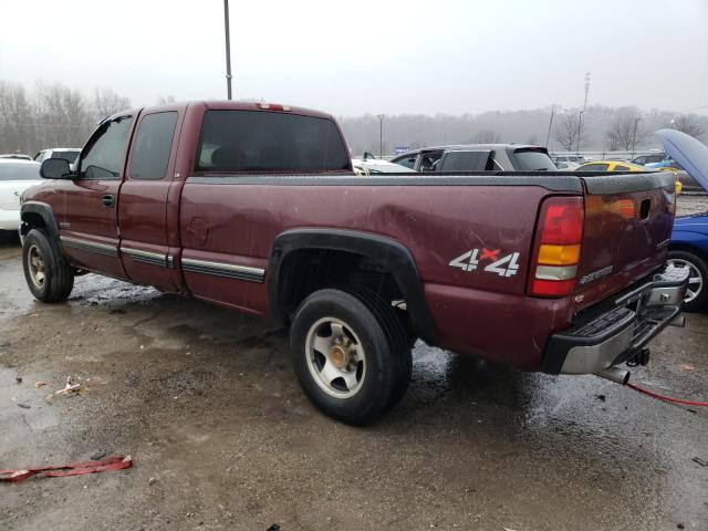 1GCGK29U9YE348792 - 2000 CHEVROLET SILVERADO K2500 BURGUNDY photo 2