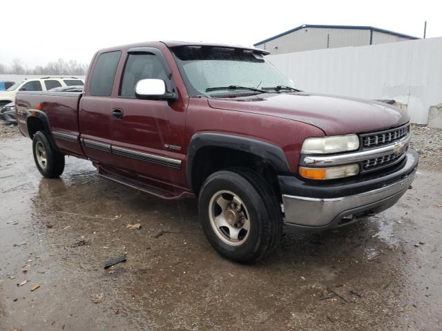 1GCGK29U9YE348792 - 2000 CHEVROLET SILVERADO K2500 BURGUNDY photo 4