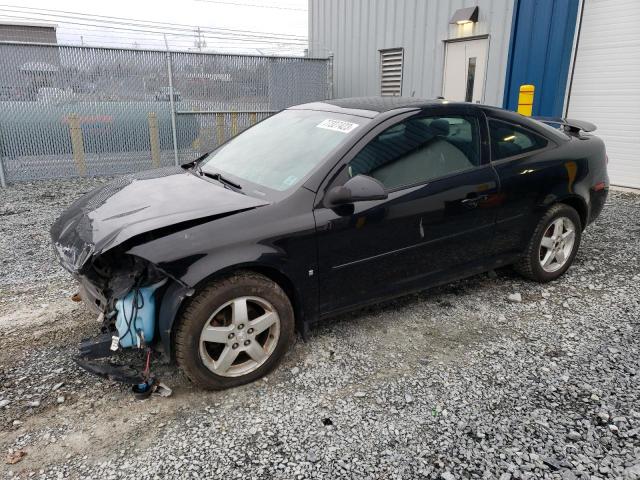 1G1AT18H497225076 - 2009 CHEVROLET COBALT LT BLACK photo 1