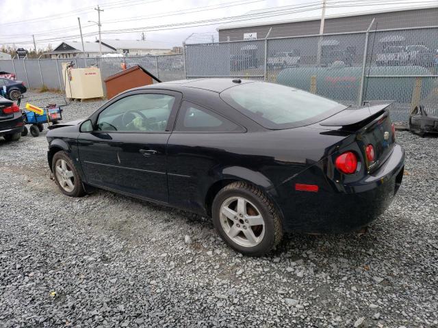 1G1AT18H497225076 - 2009 CHEVROLET COBALT LT BLACK photo 2