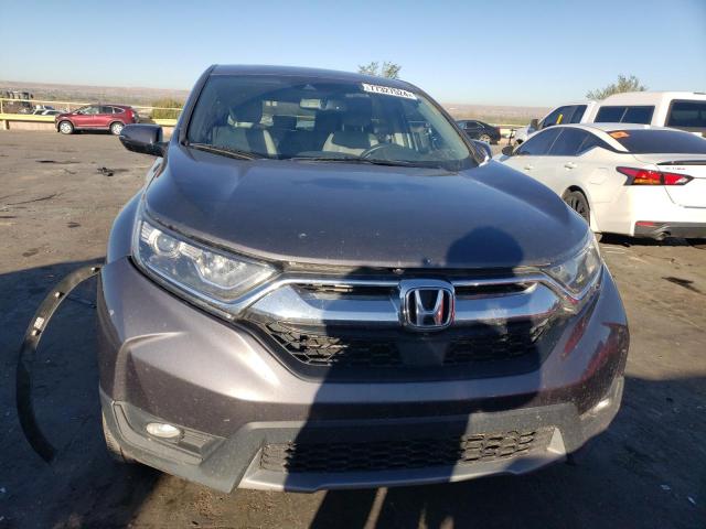 5J6RW2H80KA007615 - 2019 HONDA CR-V EXL CHARCOAL photo 5