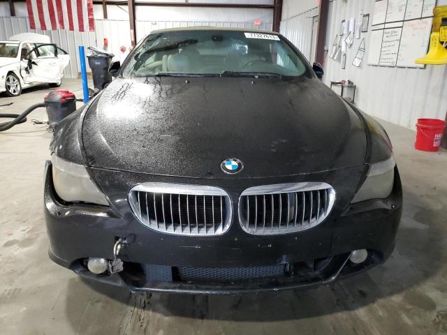 WBAEK73474B322343 - 2004 BMW 645 CI AUTOMATIC BLACK photo 5