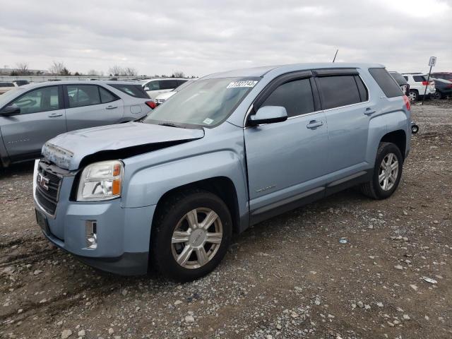 2GKALMEK2E6377168 - 2014 GMC TERRAIN SLE BLUE photo 1