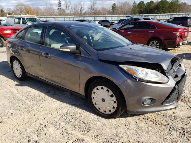 1FADP3F25EL394016 - 2014 FORD FOCUS SE GRAY photo 4