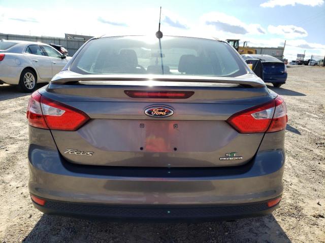 1FADP3F25EL394016 - 2014 FORD FOCUS SE GRAY photo 6