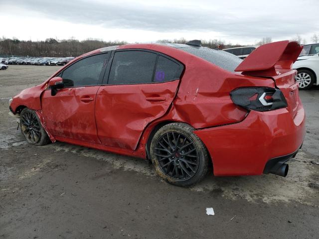 JF1VA2P63F9815716 - 2015 SUBARU WRX STI RED photo 2