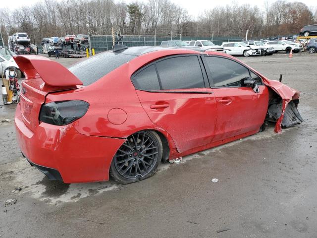 JF1VA2P63F9815716 - 2015 SUBARU WRX STI RED photo 3