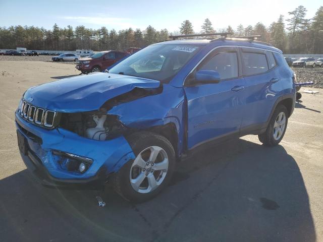 3C4NJDBB9JT436228 - 2018 JEEP COMPASS LATITUDE BLUE photo 1