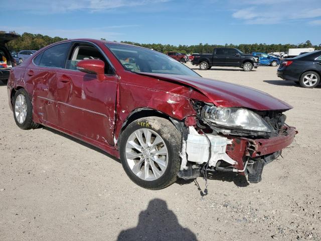 JTHBW1GG2D2013454 - 2013 LEXUS ES 300H RED photo 4