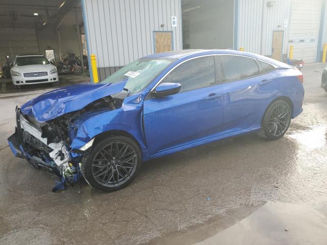 2HGFC1F35JH642043 - 2018 HONDA CIVIC EX ლურჯი ფოტო 1