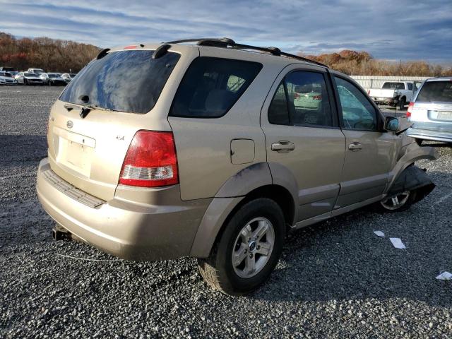 KNDJC733035171560 - 2003 KIA SORENTO EX BEIGE photo 3