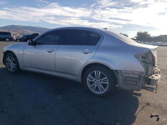 JN1DV6AR4CM730576 - 2012 INFINITI G25 SILVER photo 2