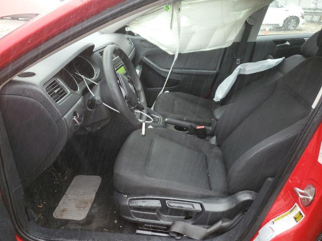 3VWD17AJXFM307452 - 2015 VOLKSWAGEN JETTA SE RED photo 7