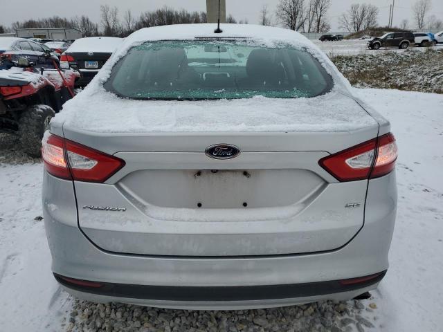 1FA6P0H70G5121394 - 2016 FORD FUSION SE SILVER photo 6