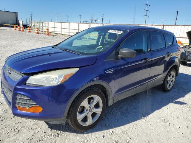 1FMCU0F77DUD04197 - 2013 FORD ESCAPE S BLUE photo 1