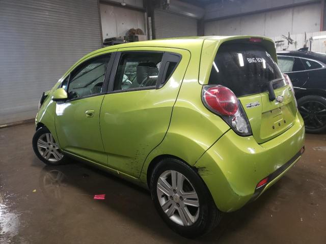 KL8CD6S91DC500651 - 2013 CHEVROLET SPARK 1LT GREEN photo 2